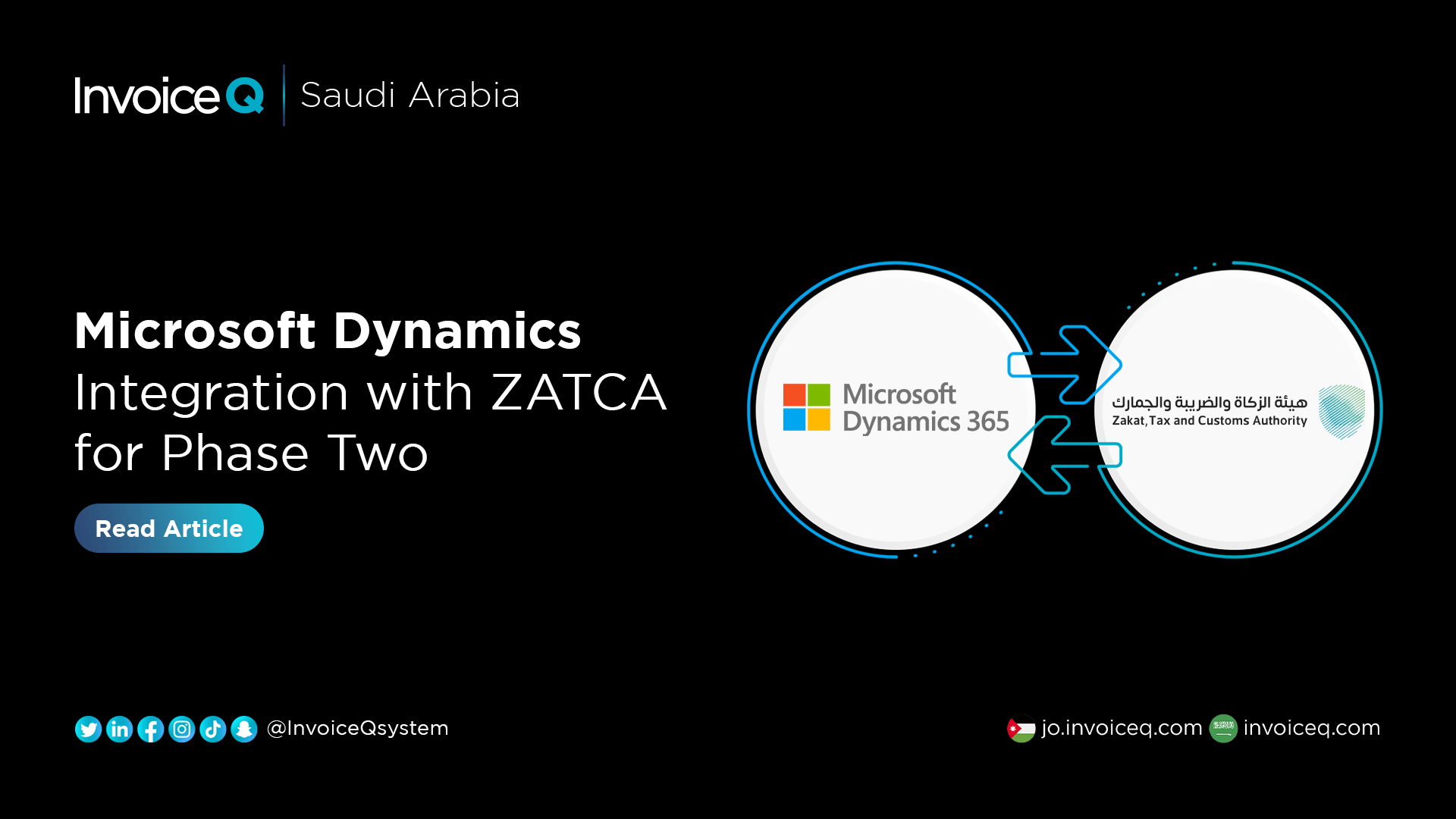 Microsoft Dynamics Integration with ZATCA for Phase Two in Saudi Arabia ...